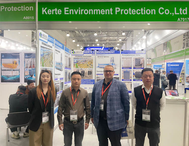 Kerte filtre presse brille au salon Mining World Russia 2026