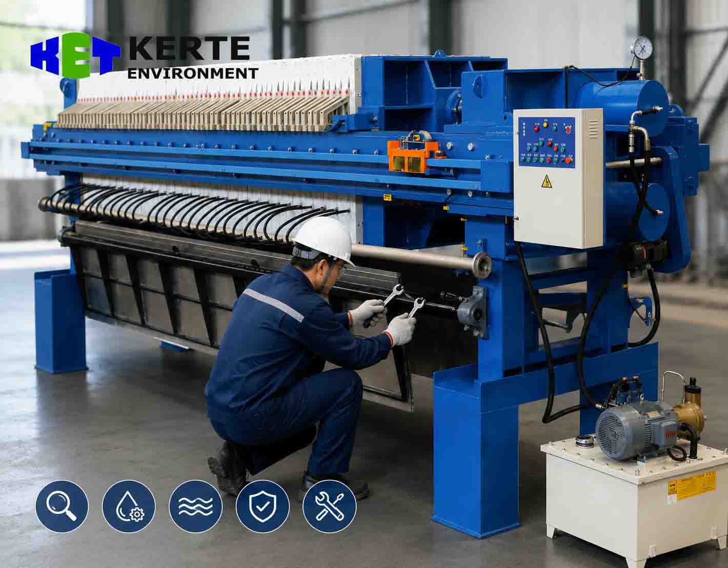 Entretien des filtres-presses dans le secteur minier : un guide pratique